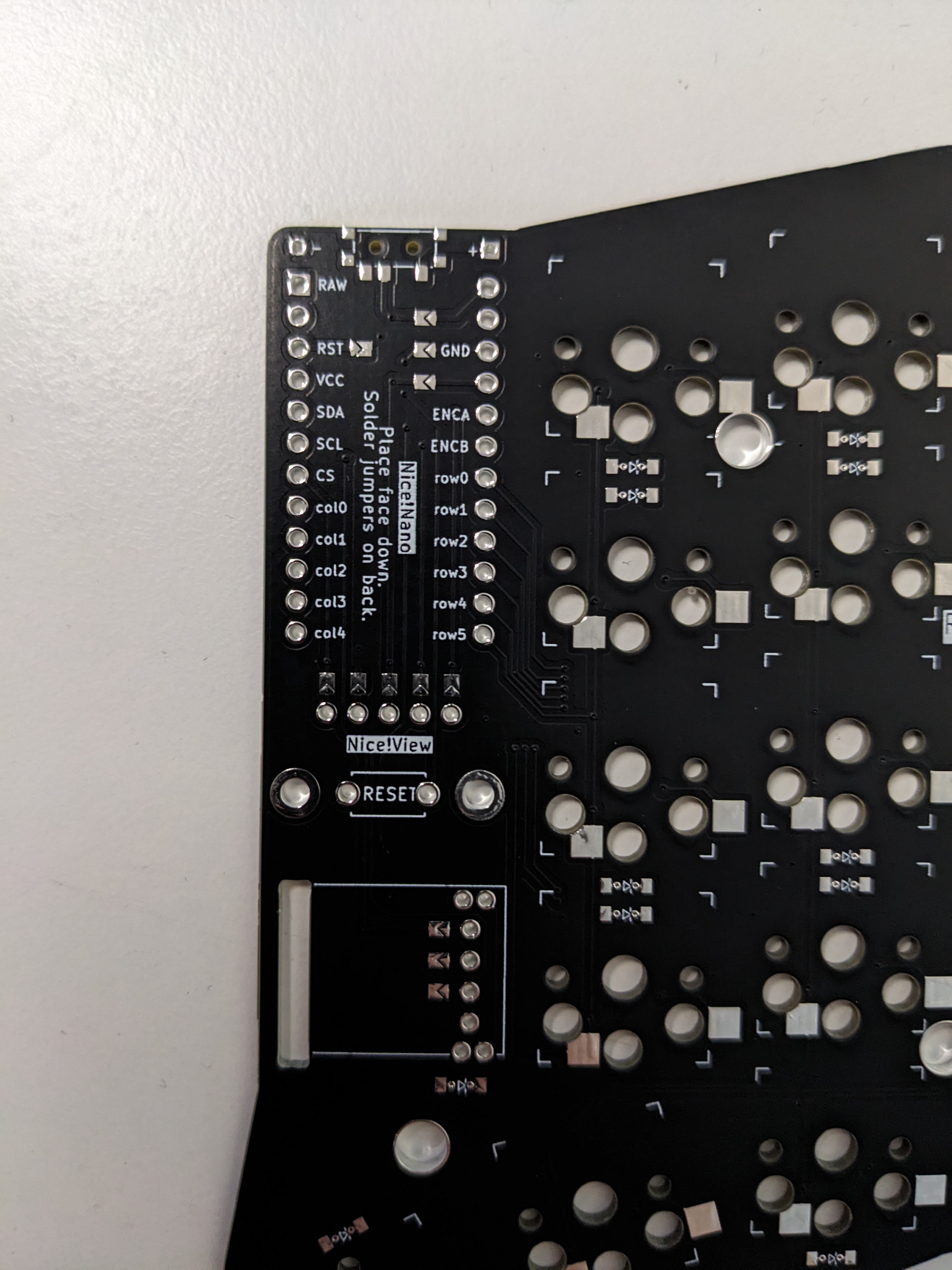 Jumper unsoldered