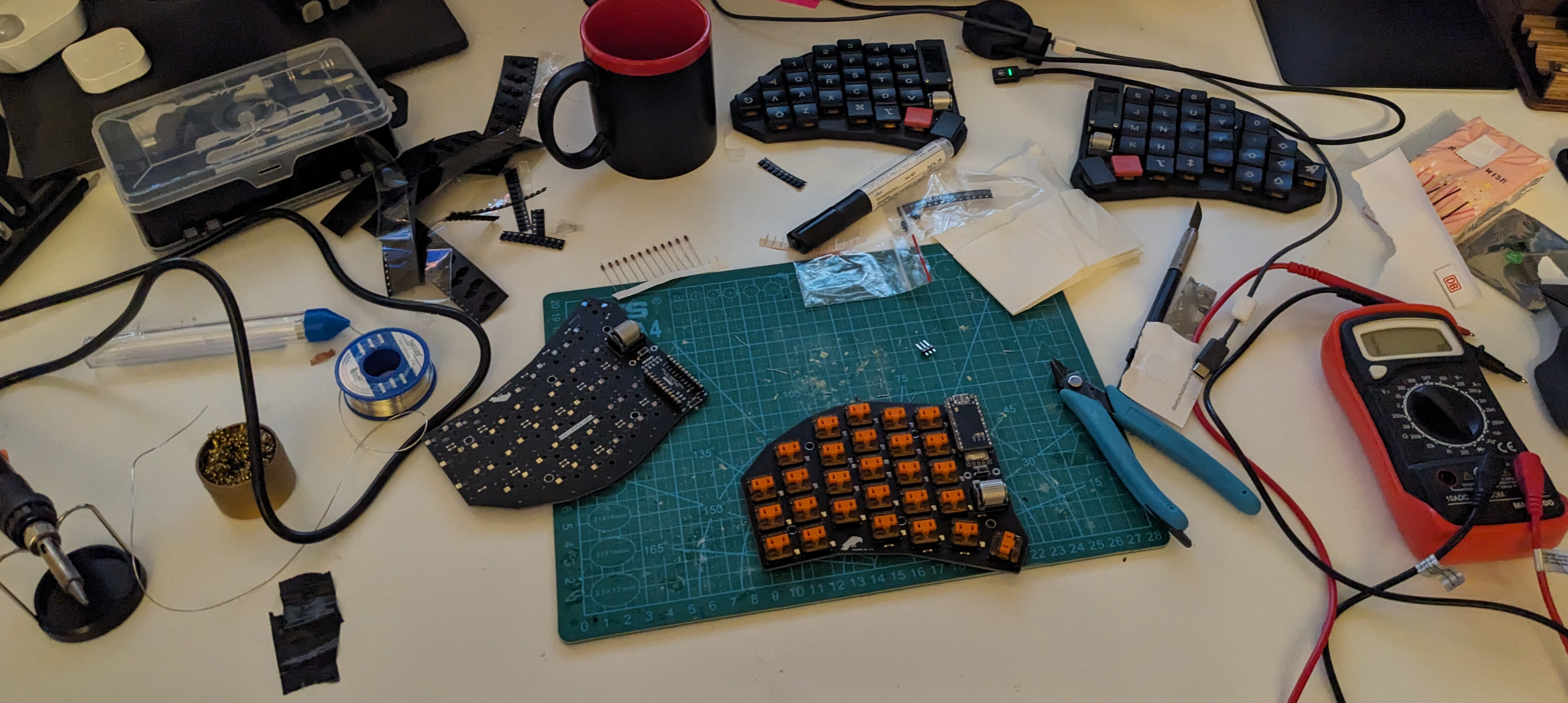 Messy desk